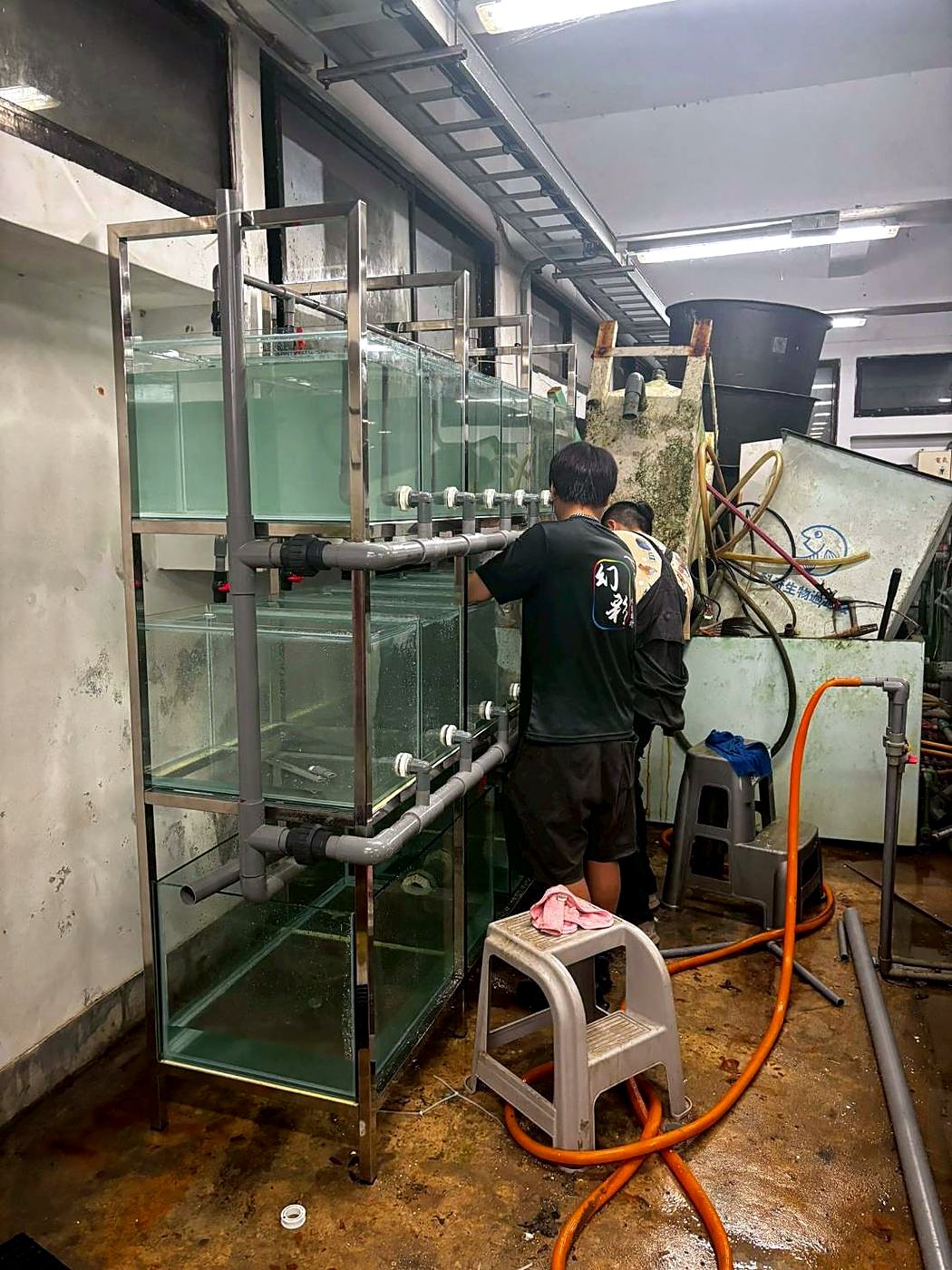 試水調整